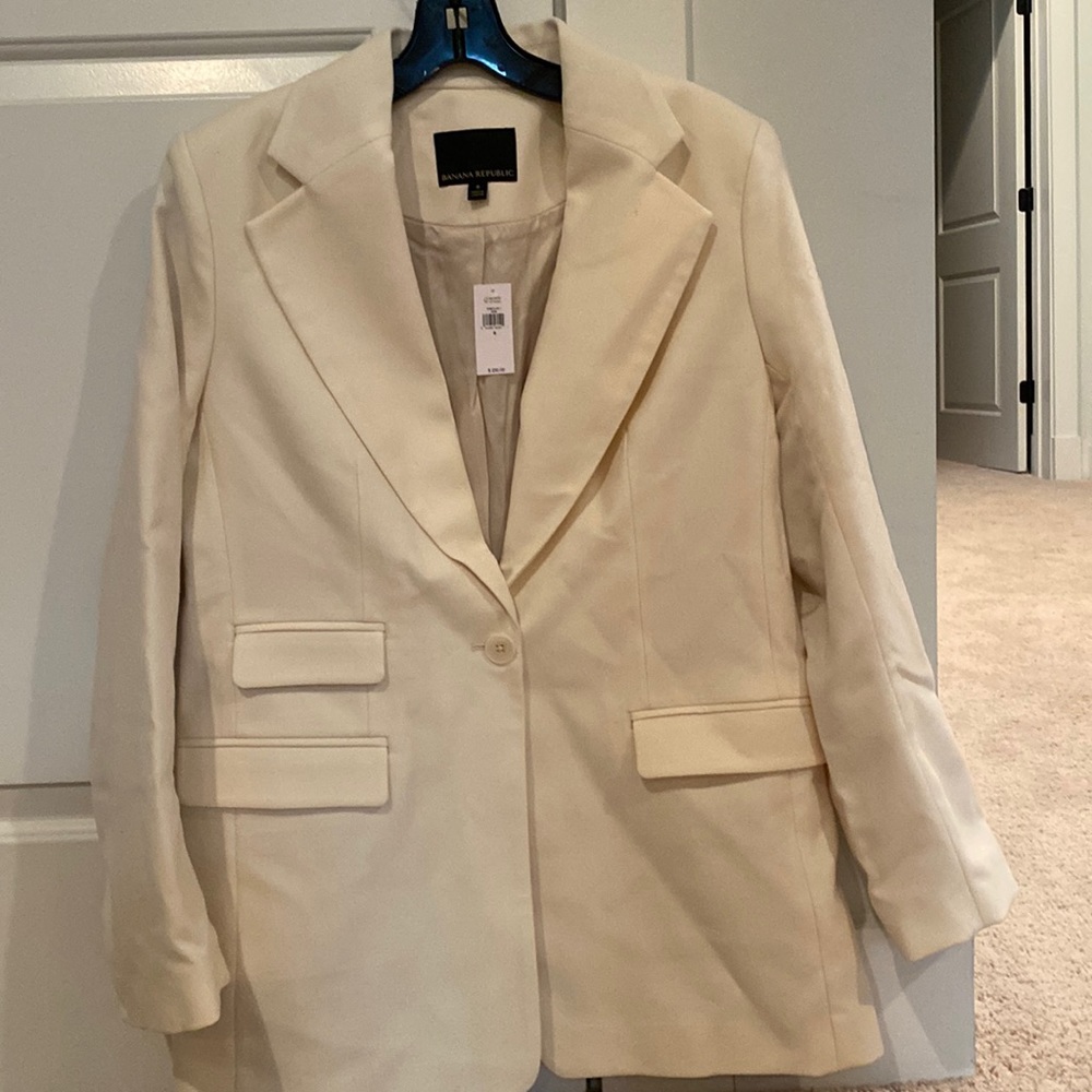 Cream blazer
